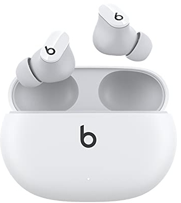 Beats Studio Buds - True Wireless Noise Cancelling Earbuds - Compatible with Apple & Android, Built-in Microphone, IPX4 Rating, Sweat Resistant Earphones, Class 1 Bluetooth Headphones - White