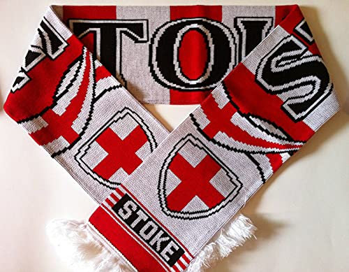 Stoke Schal Fanschal Fussball Schal