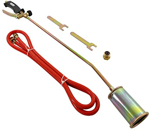 Felt Roofing Burner Long Arm Gas Roofers Torch 2m Hose Propane Flame Weed Burner