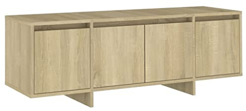 vidaXL Tv-meubel 120x30x40,5 cm bewerkt hout sonoma eikenkleurig