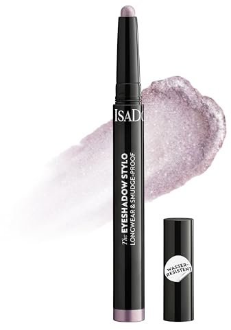 IsaDora Lidschatten Stift - All-in-One Augen Make-Up Pen als Lidschattenstift oder Eyeliner - Wasserfester Eyeshadow Stick - Vegan - Alternative zur Creme Lidschatten Palette - Lavender Vibe