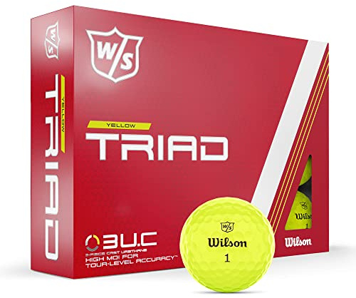 Wilson W/S Triad Yellow 12-Ball