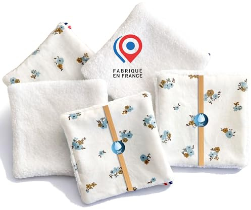 Carrés Démaquillants Visage Lavables JaMoonLBV JmL® Made in France | Fabriqué en France
