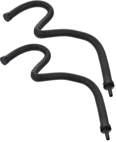 Housoutil 2 Pièces Bandes à Bulles D'oxygène Rideau d'air pour Aquarium Tube à Bulles D'oxygène pour Aquarium Diffuseur d'air Durite Souple Plastique