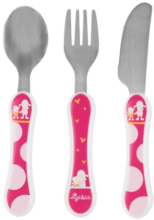 Besteck-Set Schaf Schnuggi, 3 tlg. r PET Kindergeschirr