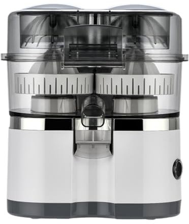 FytStycale Exprimidor de 90W para Zumo de pomelos y Naranjas, Blanco, Individual
