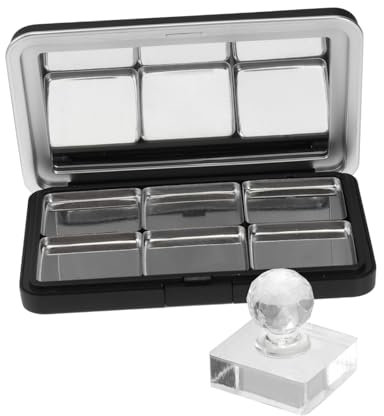 CANIGHT Magnetische Make-up-palette Leere Lidschatten Lippenstift-box Mit Fächern Für Diy-blush Und Kosmetikaufbewahrung Kompakt Und Leicht Für Reisen