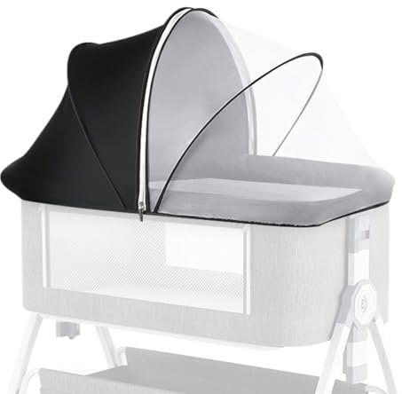 Rete riutilizzabile per passeggino, protezione a rete con fasce elastiche, rete traspirante con barriera durevole, protezione dagli insetti per