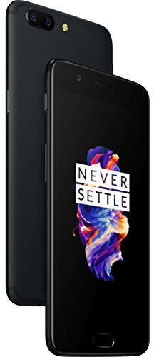 One Plus Smartphone Portable débloqué 4G (Ecran: 5,5 Pouces - 128 Go - Double SIM - Android) Noir