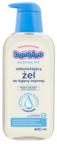 Bambino FAMILY Soothing gel for intimate hygiene hypergentle with calendula 400ml