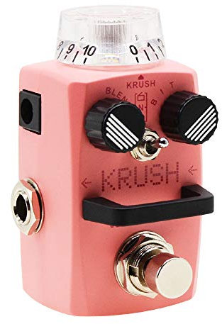 Hotone Skyline Krush Bitcrush Digitaler Bitcrusher Sampling Rate Sample Reducer Gitarren Bass Synth Synthesizer LoFi Effects Pedal