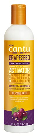 Cantu Traubenkern-Locken-Aktivator-Creme, 340 ml