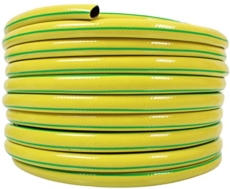 Gartenschlauch 3/4 Zoll Länge: 20m 30m 50m Wasserschlauch Schlauch Gelb Neu (3/4 Zoll, 20m Gelb)