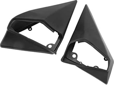 W124 Spiegel Gummidichtungen, Rückspiegel Gummidichtung Paar Außenspiegel Gummidichtungen Linke Rechte Seite Ersatz für E-Klasse W124 1985-1995 C-Klasse W201 1983-1993