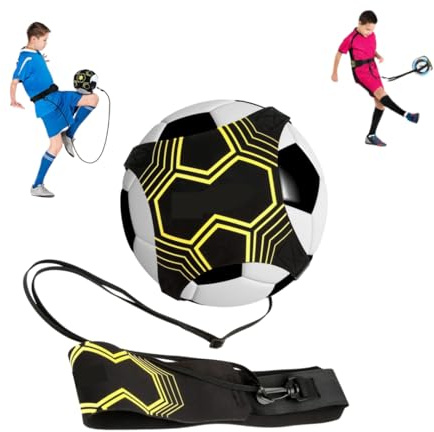 REGALUKOS Cinturón Entrenamiento Fútbol Patadas | Practica Tus Patadas con Este Cinturón de Entrenamiento de Fútbol con Banda Elástica.