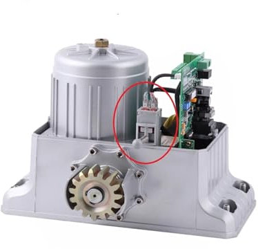 Apricancello automatico scorrevole Finecorsa meccanico a molla for parti sostituibili dell'apriporta for cancello scorrevole da 1800 kg con tastiera senza fili