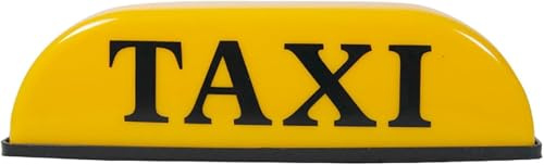 Taxi-Schild-Licht, Taxi-Schild, Kabinenbeleuchtung, Magnetisches Autodach, Taxi-Top-Schild, Anzeigeleuchten, Lampenaufsatz, Auto-Licht, 12 V, Auto-Top-Licht, Wasserdicht, Gelb