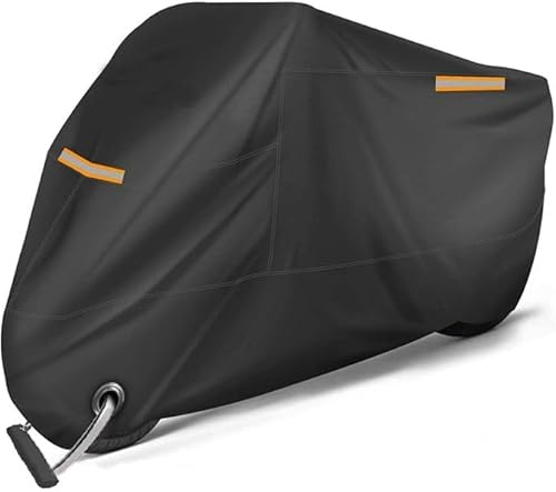 YFFYSM Motorrad Abdeckplane für NIU NQi GT Pro (Electric Scooter),Outdoor Motorradabdeckung,Winterfest Wasserdicht Abdeckplane, Abdeckhaube Motorradplane Schutzhülle,A/Black