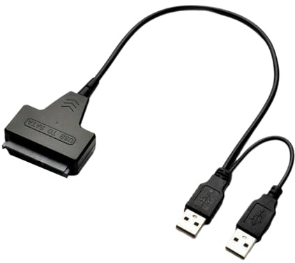 Cavo SATA portatile a USB 3.0 per unità da 2,5 pollici Accesso rapido ai dati con opzione di fonti di alimentazione aggiuntive