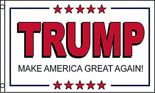 AZ FLAG Bandera Presidente de Estados Unidos 2016 Donald Trump 150x90 cm | Uso interior y exterior Enseña President 2016 of USA Donald Trump costuras dobles y bordes reforzados con ojales metálicos