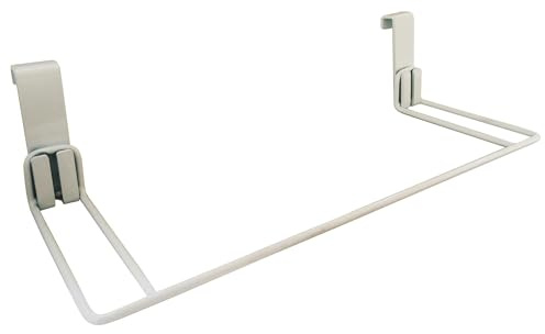SOMATHERM FOR YOU, Barre Blanche pour sèche-Serviette, Longueur 36 cm, Compatible avec radiateurs à Tube Plat, Fixation par vis, idéale pour Suspendre Vos Serviettes | Suspendez facilement vos serviettes grâce à cette barre pratique, élégante et compatible avec les tubes ronds.