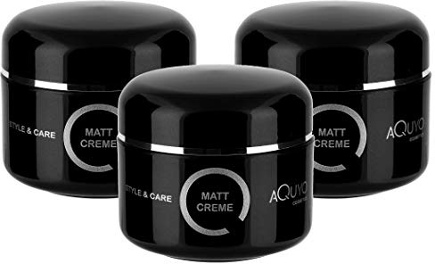 Style & Care Matt Creme Paste für natürliches Styling & Finish (3x 100ml) | Haarwachs für Männer starker Halt | Haarcreme für den perfekten Matt Look