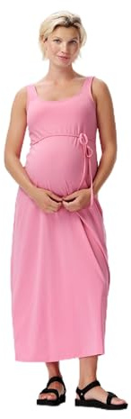 Noppies Maternity dam viv klänning ärmlös klänning, Rosenblomma – P570, S