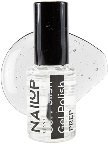 NAILUP by SNB Prep Primer Gel Esmalte de uñas para manicura y pedicura 6 ml | SNB Profesional UV Gel Nail Nail Design | Gel Nail Polish | Nail Prep Coat Base & Top Coat Gel Coat