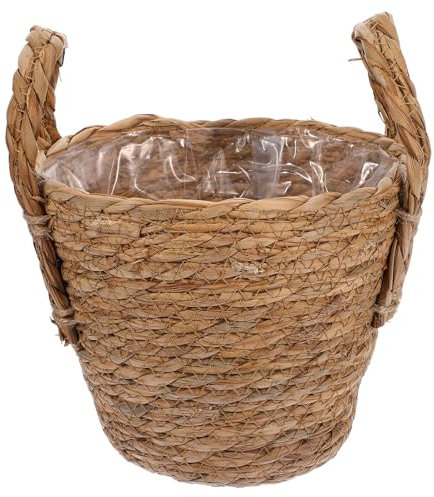 BESPORTBLE 1pc Handgemachte Anlage Töpfe Innen Algen Material Retro Blumentopf Eimer