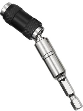 uikios Hexadecimal Shank Quickly Release Locking Drill Extension Rod 1/4inch Magnetic Bit Holder Rod for Efficient Work