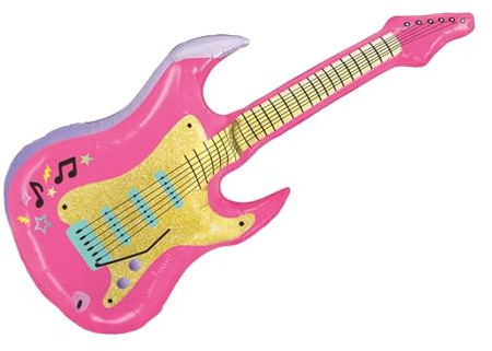 Artisan Owl Pink Electric Guitar 39 Foil Party Balloon