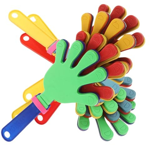 Cabilock 8piezas Aplaudidores Plásticos Ruido Fuerte Para Fiestas Eventos Deportivos Cumpleaños Animar Adultos y Niño Niña