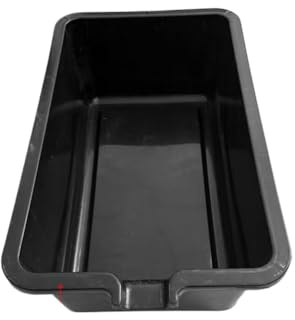 Htoqac Vaschetta di Scarico dell'olio Vassoio di Raccolta dell'olio esausto da 6 Litri per Cambio Olio Moto Riparazione Garage Pulizia Stoccaggio(6L)