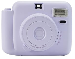 Plyisty Fotocamera Istantanea, Funzionamento Semplice, modalità Manuale a 5 Livelli con Flash Automatico e modalità Macro Specchio Selfie, per Fotografia di Viaggio, Amici di Famiglia