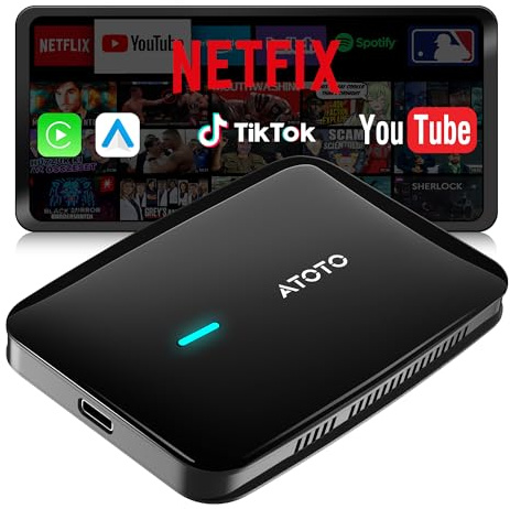 CarPlay Android Auto Inalámbrico, Sistema Android Completo AI Box carpaly