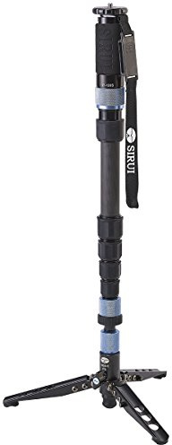 Sirui P-426SR 6 Secciones de Fibra de Carbono Foto/Vídeo monopíe 22 Libras de Capacidad, 68 Altura máxima