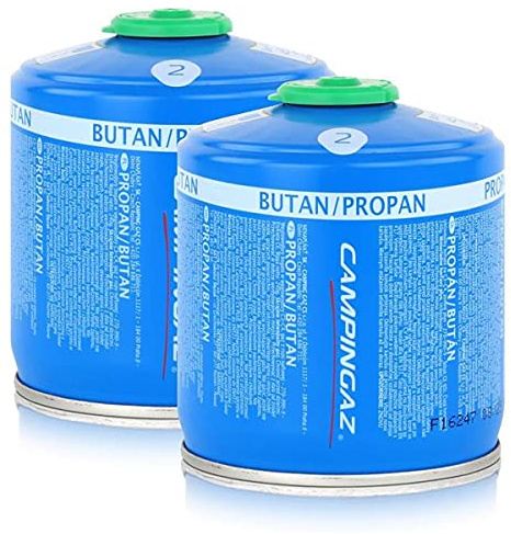 Campingaz Cartucho de gas para válvula CV300 Plus, 240 g, butano/propano (2 unidades)