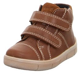 Superfit Baby pojkar ULLI lätt fodrad Gore-Tex lära-gå-sko, Brun 3000, 21 EU