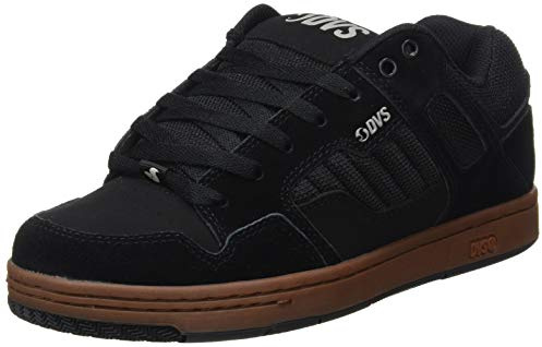 DVS Enduro 125 - Scarpe da Skateboard Unisex Adulto, Nero (Black Gum Nubuck 019), 39 EU