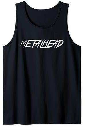 Metalhead - metalhead heavy metal music Tank Top