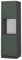 Vicco Oven housing cabinet Fame-Line, Green-Gold Country House/Anthracite, 60 cm open