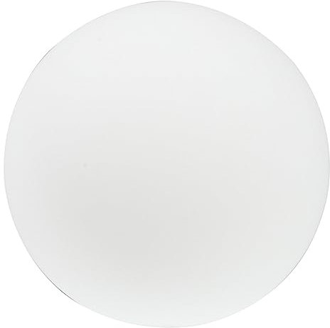 ABOOFAN Pantalla De LáMpara Redonda De Cristal Esmerilado Blanca De 6 Pulgadas para LáMparas Colgantes Difusor De Luz Suave para Sala Comedor Y Dormitorio