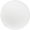 ABOOFAN Tulipa De Cristal Blanca Redonda para LáMpara Pantalla De LáMpara Colgante De Vidrio Lechoso 15 Cm Ideal para DecoracióN del Hogar