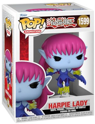 Funko POP! Animation: Yu-Gi-Oh! - Harpie Lady - 1 in 6 Chance of Rare Chase | Offizielles Anime Merch - Vinyl Sammelfigur als Regal Deko - Geschenkidee zum Geburtstag für Fans und Sammler
