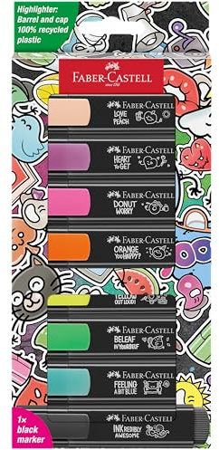 Faber-Castell Highlighter TL 46 Graffiti 8x