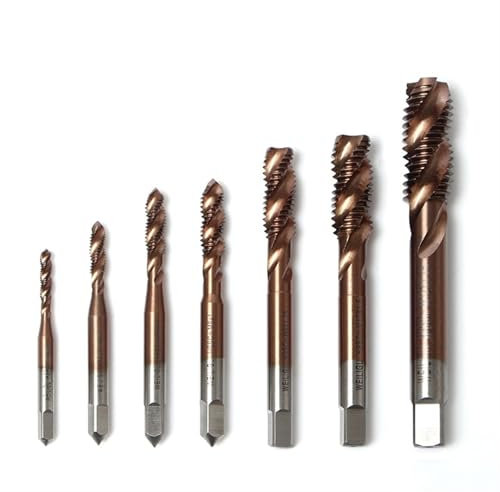 1 Stück Kobalt Außengewindebohrer HSSCO M35 Spirale metrische Nut M2-M30 Rechtshänder Maschine für Edelstahl (5 Stück, M22x1)