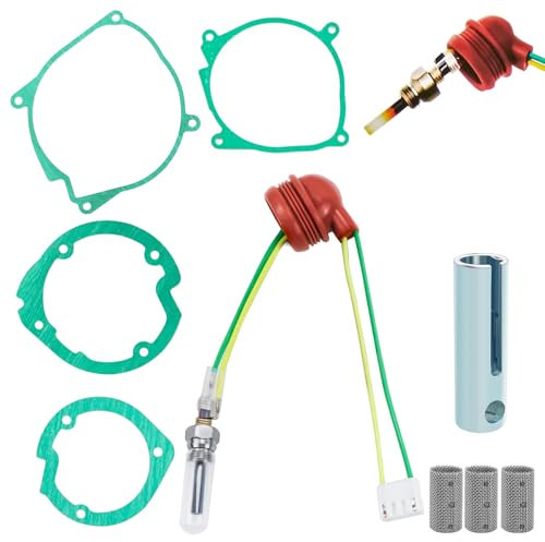 Candeletta per Riscaldatore Diesel 9 Pezzi 12V 2KW 5KW 8KW Ricambio Cinebasto per Riscaldamento ad Aria, Diesel, Parcheggio, Auto