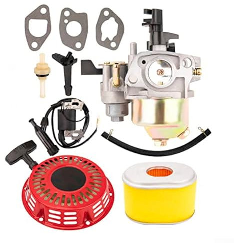 Kit de filtro de aire de carburador con junta, para Honda GX120 para GX140 para GX160 para GX168 para GX200 5HP 5.5HP 6.5HP Motor