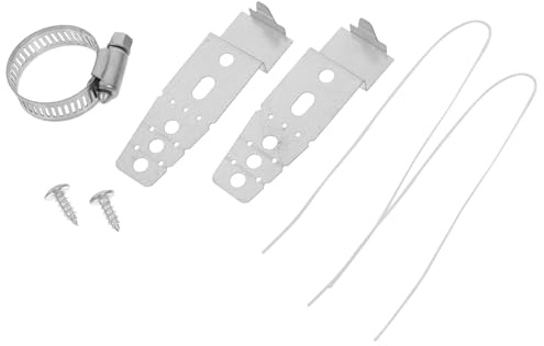 DIYEAH Kit Fissaggio Lavastoviglie Metallo Stabile Staffa Montaggio Piano Lavoro Hardware Installazione Basso Rumore Accessori Cucina