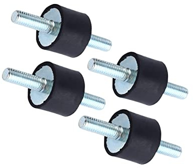 Ejoyous Gummi -Mount -Stoßdämpfer, Wirksame Vibrationsdämpfung, Ideal für Funkgeräte, Stabil mit Metallgebundenen Gummi für Verschiedene Ausrüstungen, Luftkompressoren, Motoren, Pumpen